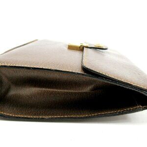 GUCCI Clutch bag Brown Women Authentic secondhand